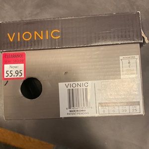 Vionic Pacific high tide black sandals